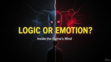 The Hidden War Inside Every Sigma Male — Logic vs. Emotion