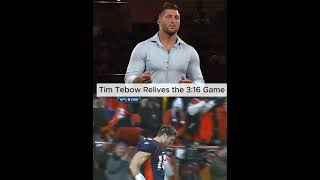 Famous Tim Tebow Recalls the 3:16 Game Net Worth