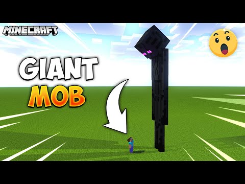 Minecraft But Mobs are GIANT...