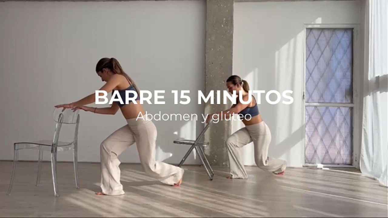 BARRE EXPRESS LFIIT🔥 Abdomen y Glúteos en 15 MIN | Fuerza, Control y Actitud.