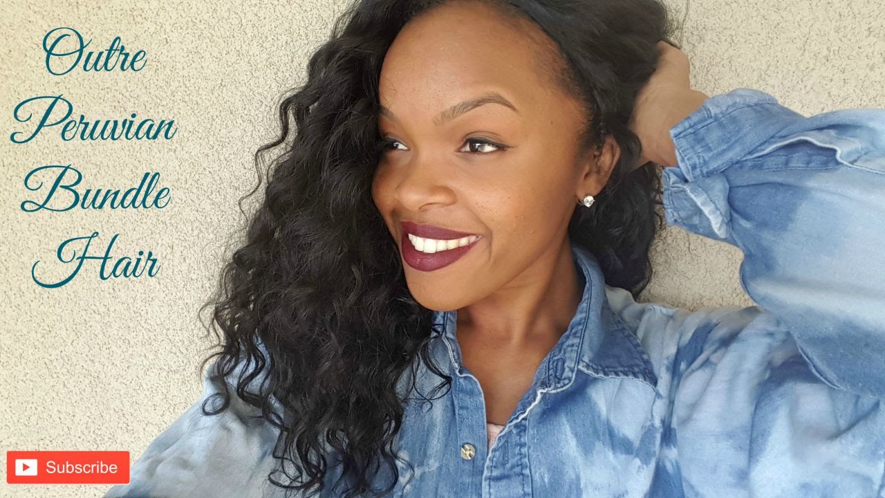 Outre Peruvian Bundle Hair Affordable Gorgeous Youtube