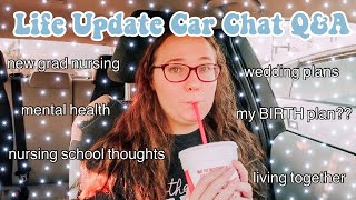 life update q&a | new grad nursing, wedding plans, my birth plan??, living together, and more!! by Erica Guimbarda 440 views 1 year ago 18 minutes