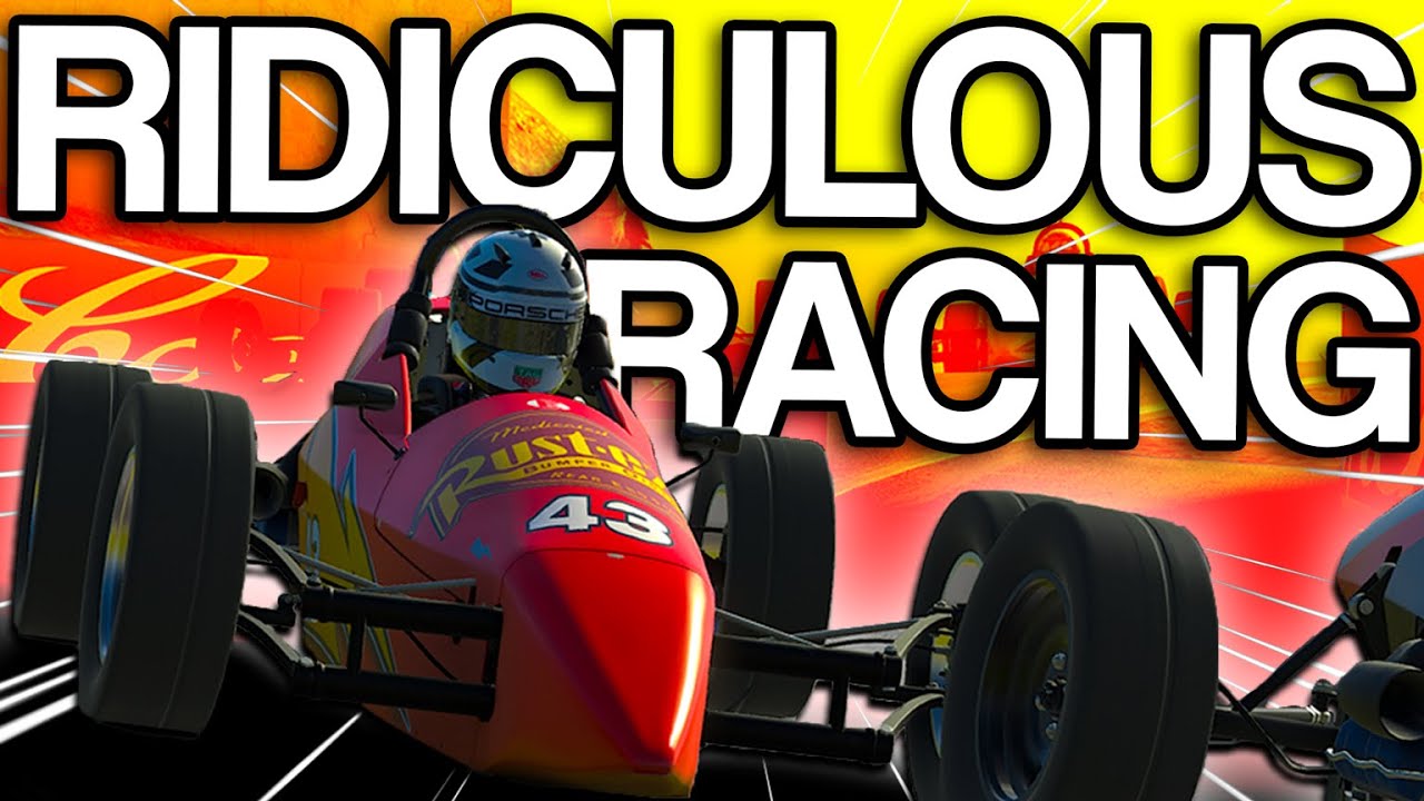 This is BONKERS!!! (iRacing Formula Vee @ Bathurst)