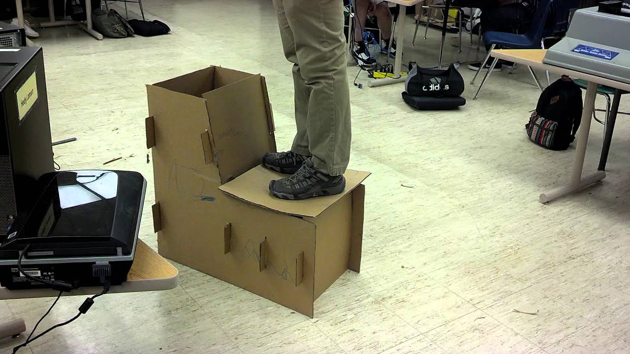 Cardboard Chair Instructions Cardboard Chair Instructions