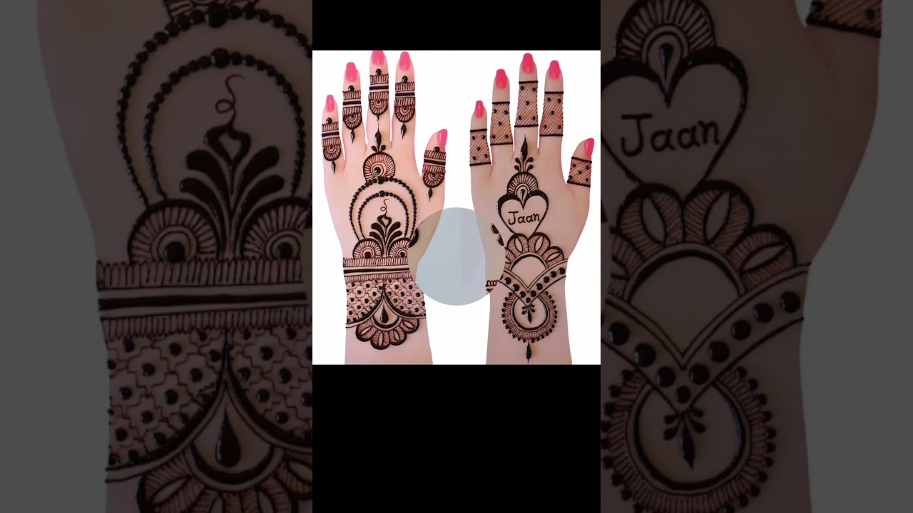 Easy and Beautiful Mehendi Designs ll Mehendi Designs #mehndi #henna #mehendidesigns #viral🌿🌹🕋🤲🧕