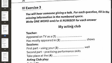 Multilevel listening part 2 exercise 2
