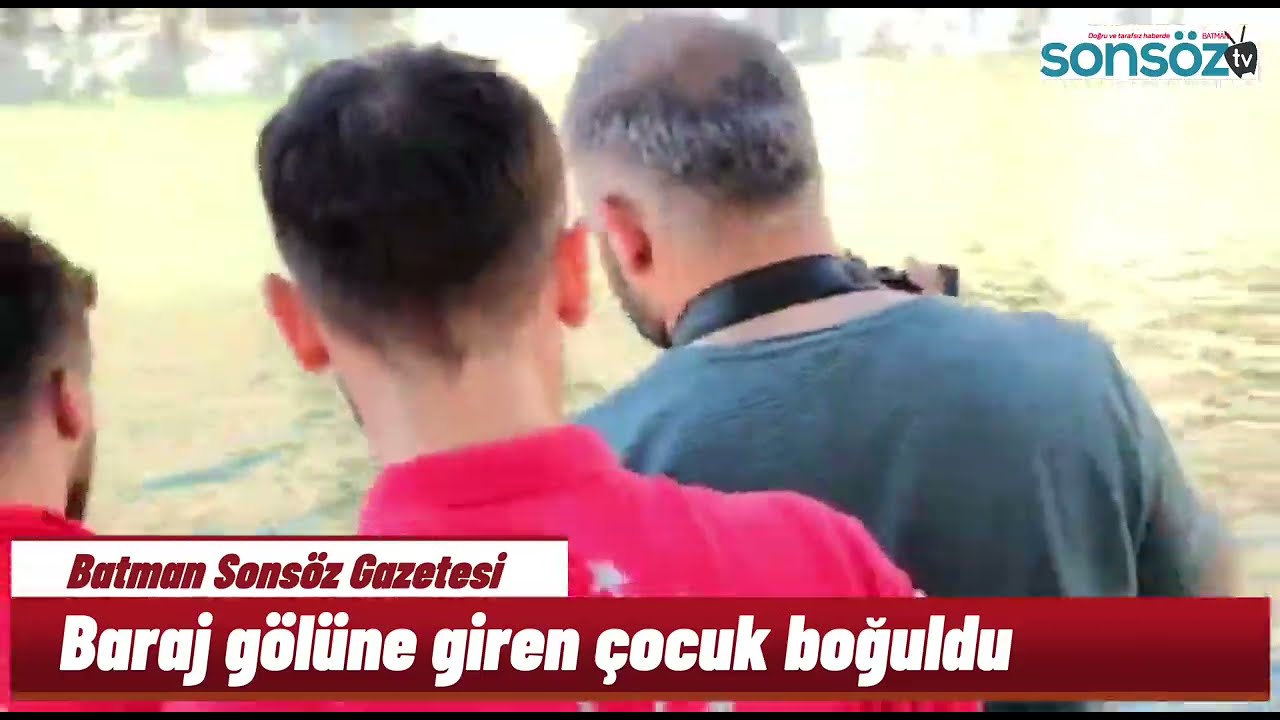 Baraj g&ouml;l&uuml;ne giren &ccedil;ocuk boğuldu