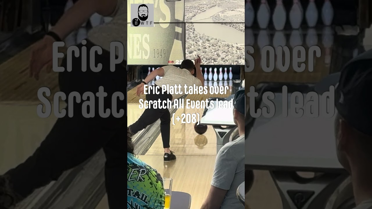 A new Scratch All Events leader (tied with Rick Mangin) at the EC Area USBC Assn. Tournament 