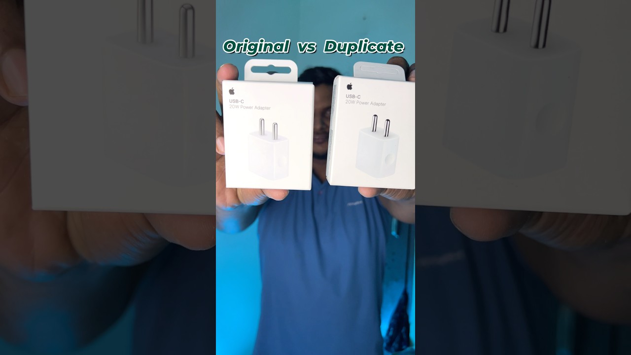 Fake Vs Original Apple Adapter What Is Difference.
