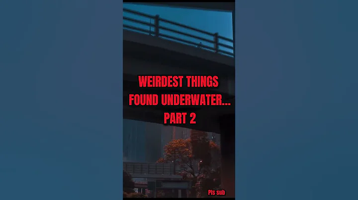 Weirdest things found underwater… Part 2 #shorts