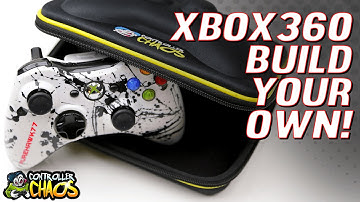 Xbox 360 - Matte White Build Your Own - Custom Controller - Controller Chaos