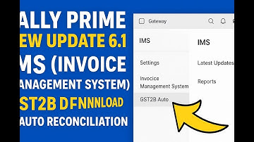 📌 Tally Prime New Update 6.1 – Full Tutorial | IMS, GST2B Direct Download & Auto Reconciliation