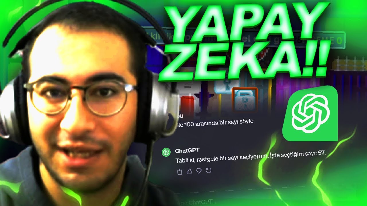 CHATGPT'YE SORDUM KAÇ DERSE O KADAR GASSLADIM !!  - GROWTOPIA