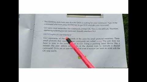 Class- 5 , Computer ( Chapter- 4, Operating system ) part - 3