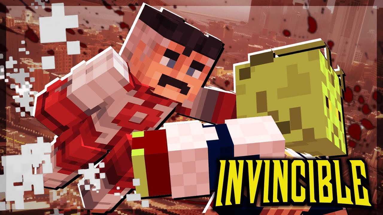 OMNI MAN Vs THE FLAXANS in MINECRAFT | Showcase