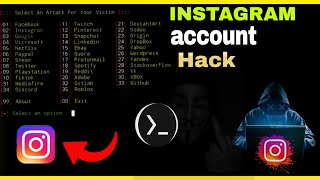  🔥🔥INSTAGRAM ACCOUNT HACKING PASSWORD IN : TERMUX☠️☠️ screenshot 4