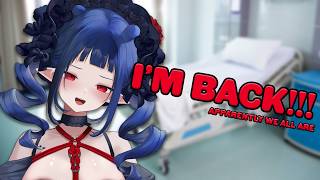 The lobotomy worked! I am home now