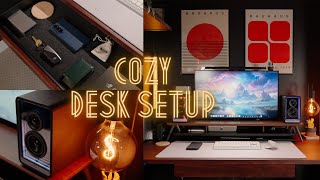 My Cozy And Productive Desk Setup - Perfect For Late Nights