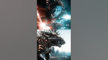 Thor vs Godzilla