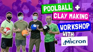 Micron Tries POOLBALL + CLAY MAKING For Team Building | FunEmpire Stories