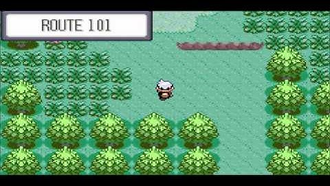 Pokemon Ruby/Sapphire Walkthrough Part 2 : Catching Seedot