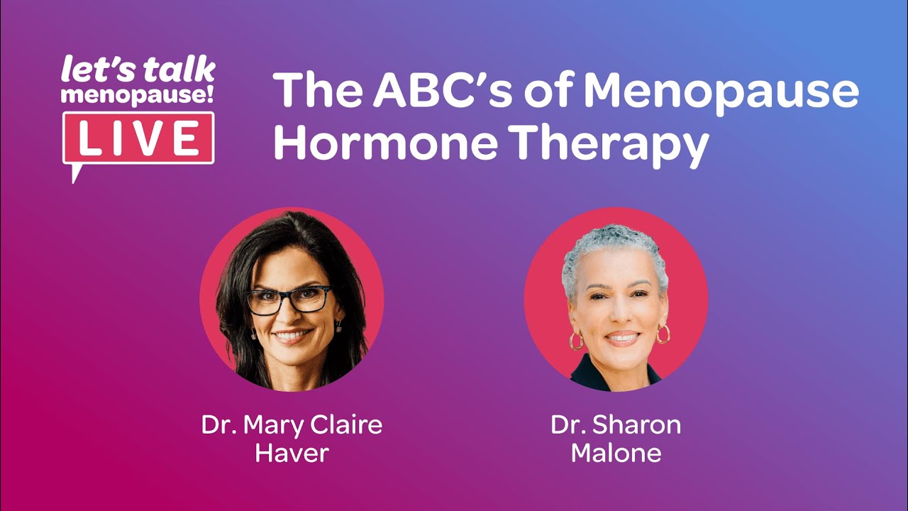 The ABC's of Menopause Hormone Therapy - YouTube