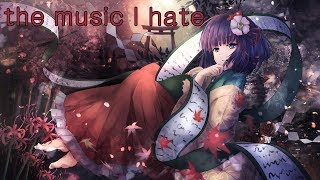 【東方Vocal】the music I hate【凋叶棕】(日/中歌詞)