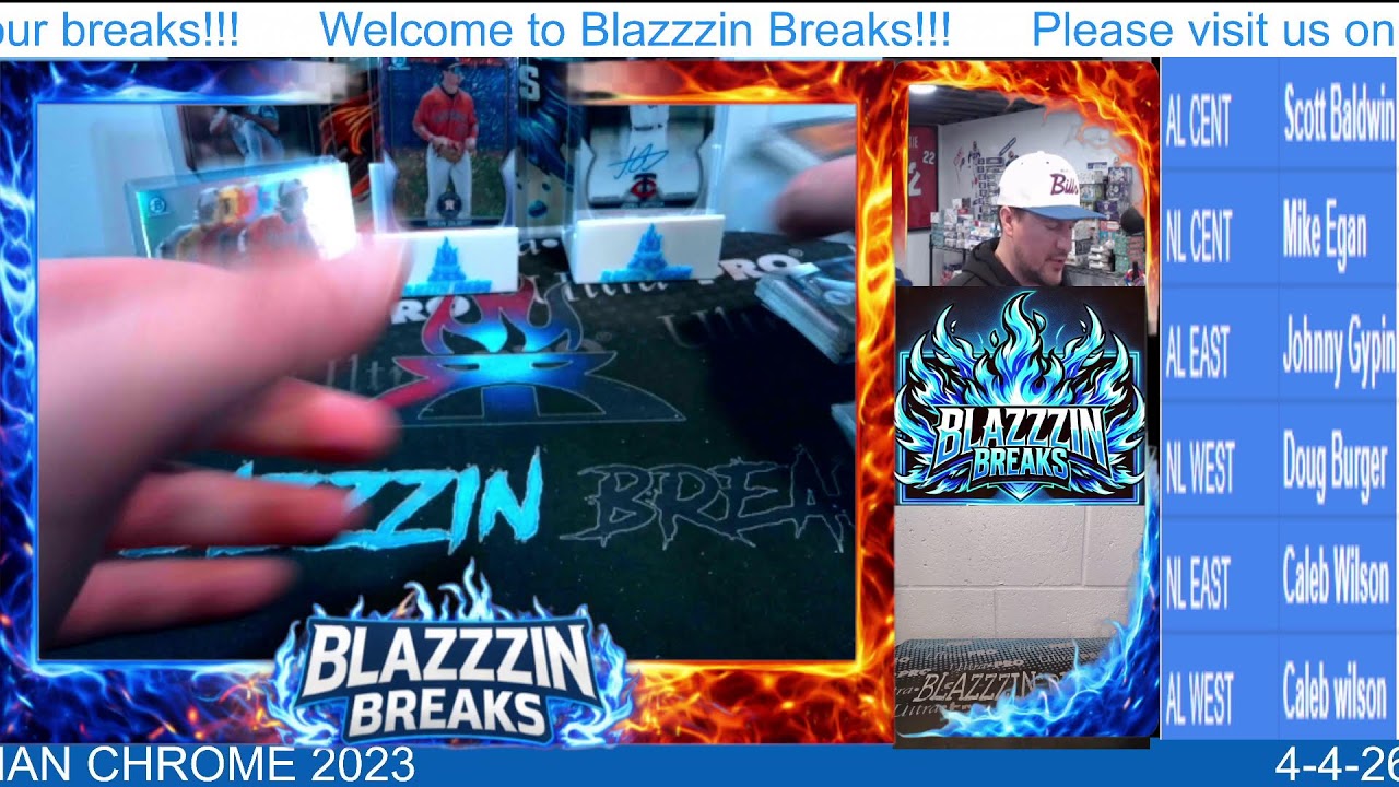 4-4-26 RANDOM DIVISIONS BOWMAN CHROME 2023