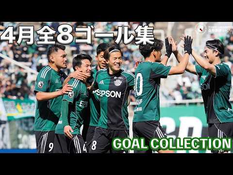 【ゴール集】4月全8ゴール集｜歓喜の瞬間をプレイバック🔥⚽️