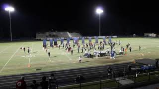 Southeast HS Marching Noles at Golden Band Competition