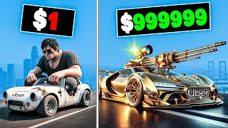 $1 to $1,000,000 Uber Car In GTA 5 by SpeirsTheAmazingHD 1,531,430 views 2 months ago 34 minutes