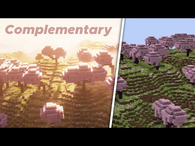 Magical Shaders | Complementary Unbound vs Vanilla Minecraft class=