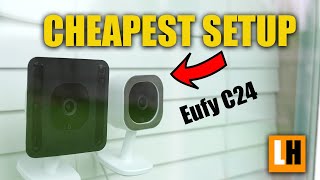 Simplest & Cheapest Security Camera Setup - Eufy C24 Window Mount