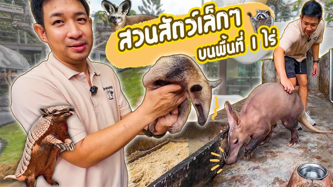สวนสัตว์เล็กๆของ พี่โอ๊ต Minizoo ที่ไม่มีใครเคยเห็นมาก่อน EP.1/2