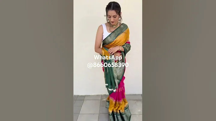 Patola saree with foil print cost 750