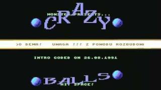 Crazy Balls - Commodore C-64 demo from 1991