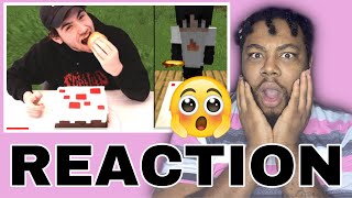 OMG SAPNAP Ate EVERY Minecraft Food In Real Life... | JOEY REACTS
