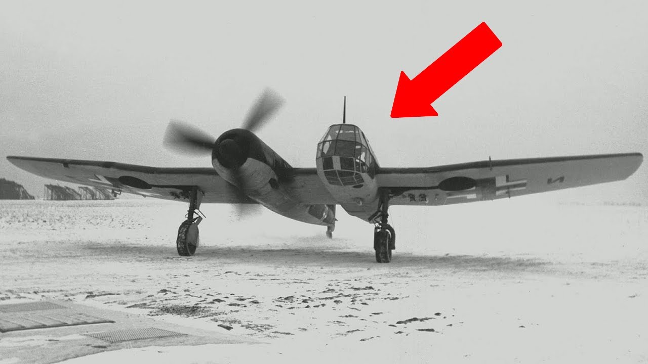 Асимметричный ужас Люфтваффе: самый странный самолёт Второй мировой!