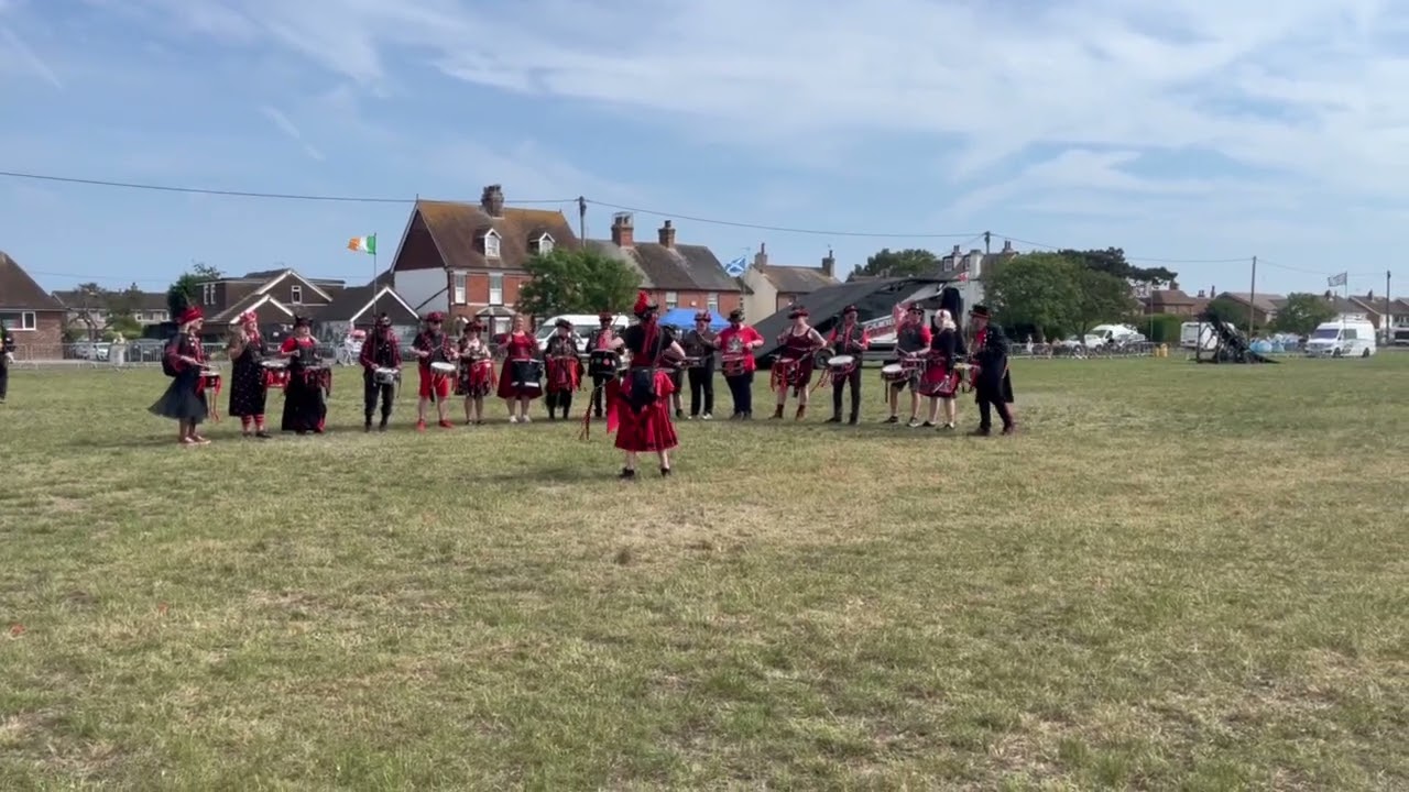 Section 5 Drummers at Lydd Club Day 20th June 2026
