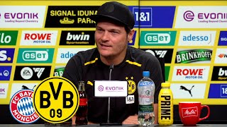 Live: Pressekonferenz mit Edin Terzic | Bayern München  BVB