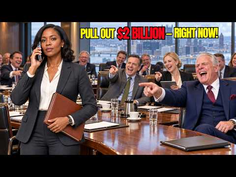 Billionaire Refuses to Shake a Black CEO's Hand, Board Laughs — Until She Pulls the $2B They Needed