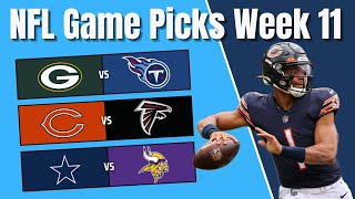 NFL Week 11 Game Picks: Huge Matchups this Week!!
