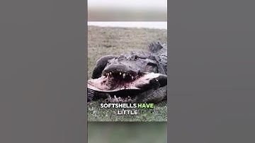 Can a Crocodile Crush a Turtle Shell? #animals #wildlife #help #shorts
