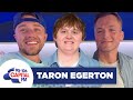 Taron Egerton On His Friendship With Lewis Capaldi