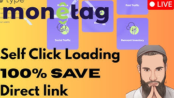 💸 Monetag 2025 Earning Trick | Self Click + Direct Link 💥 110% Save | Monetag loading