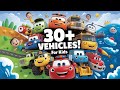 Vehicle Names for Kids 🚗 | Types of Vehicles &amp; Modes of Transport | Kindergarten Learning