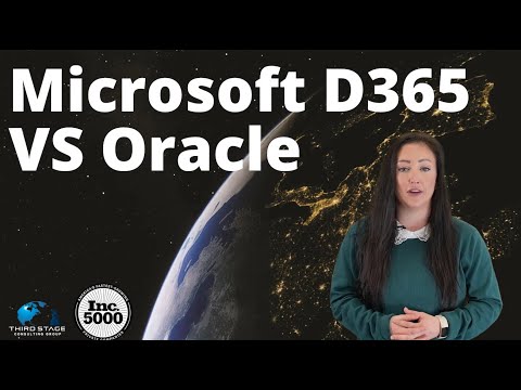 Microsoft D365 vs. Oracle: An Independent Comparison