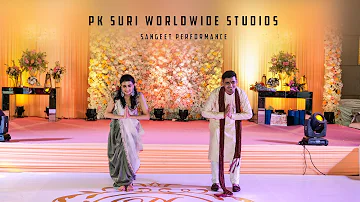 Wedding Sangeet performance on wah wah ramji song | PK Suri Worldwide Studios
