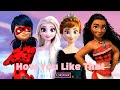 BLACKPINK - 'How You Like That' | AMV | Miraculous Ladybug x Elsa x Anna x Moana