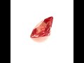 Vidéo: Saphir fin rose carré 3.9x3.9mm 0.45ct